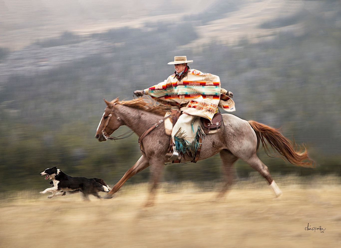 Cowgirl Poncho